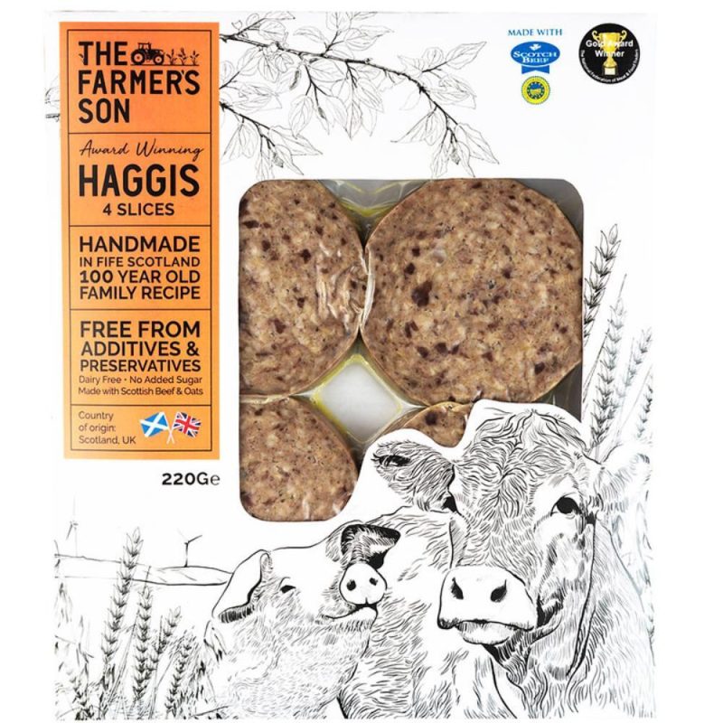 Traditional Haggis - Sliced - 4 Pack