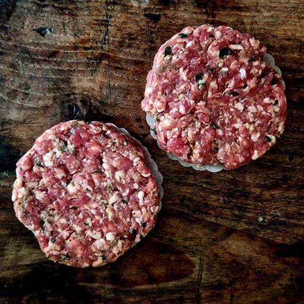 Grass Fed Lamb & Mint Burgers